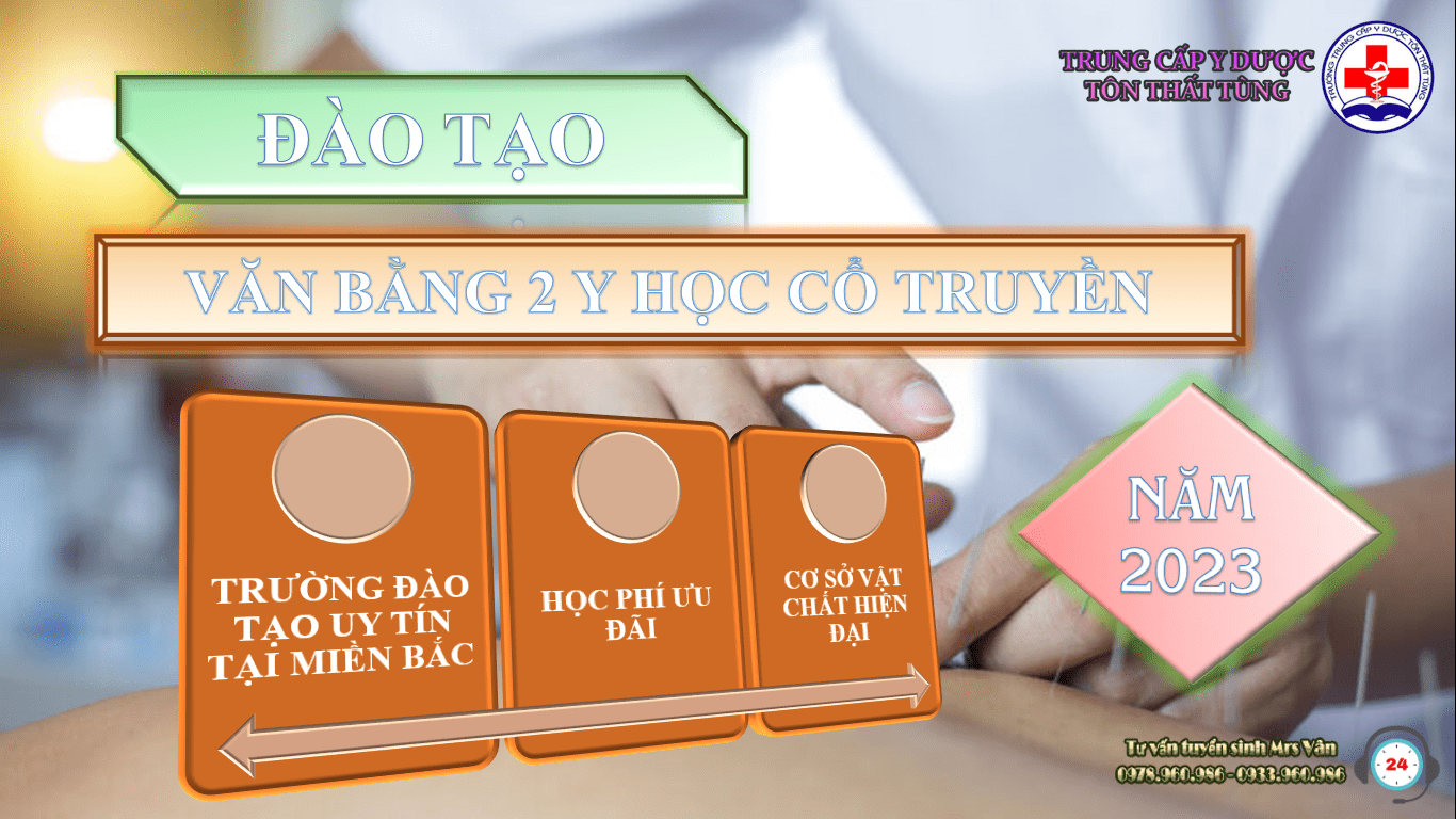 Địa chỉ đào tạo văn bằng 2 y học cổ truyền tp hcm uy tín