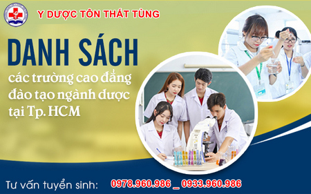 Địa chỉ học cao đẳng dược hệ vừa học vừa làm 2025?