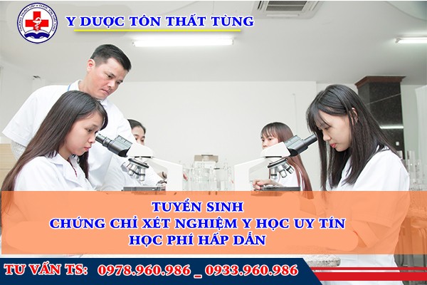Đối tượng học kỹ thuật viên xét nghiệm hiện nay?